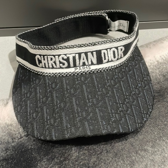 Dior Accessories Dior Visor Navy And Black Poshmark